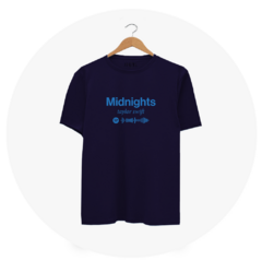 Remera bordada Midnights spotify - Taylor Swift - comprar online