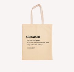 Sarcasm Tote Bag - comprar online