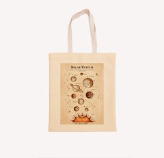 Solar system tote bag