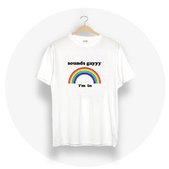 Remera Sounds gayyy - comprar online