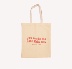 You made me hate this city - Billie Eilish Tote Bag