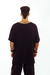 Camiseta Oversized com Recorte e Bolso | M010 - The Edge