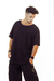 Camiseta Oversized com Recorte e Bolso | M010 na internet