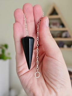 Pendulo de Obsidiana- Pieza A- - comprar online