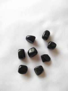 Obsidiana negra Rolada