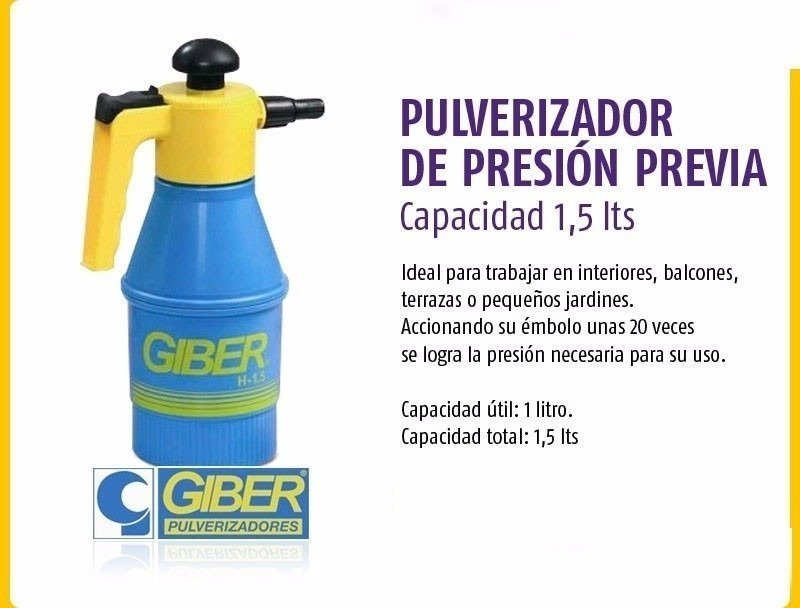 Giber / Pulverizador A Presion