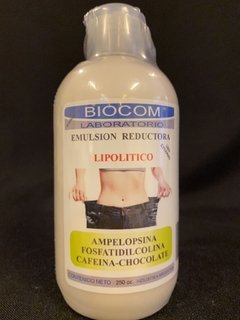 Emulsión reductora lipolitica con fosfatidilcolina Biocom