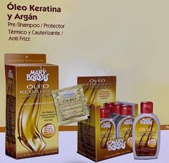 Óleo de keratina y argan mary bosques 