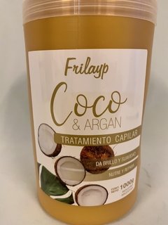 Baño de crema nutrición Frilayp coco y argan 