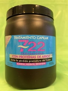 Baño de crema nutrición proteínas de arroz 722