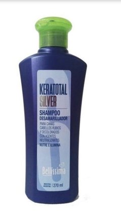 Shampoo silver desamarillador bellísima 