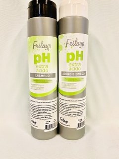 Shampoo y acondicionador ácido Frilayp