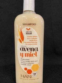 SHAMPOO AVENA Y MIEL HAN x 500 ~