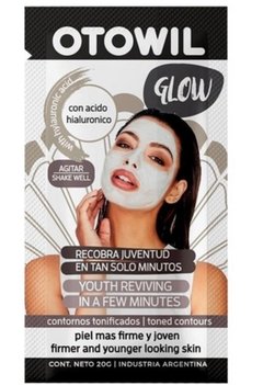 Mascara Facial Anti Age Glow Otowil Acido Hialuronico 