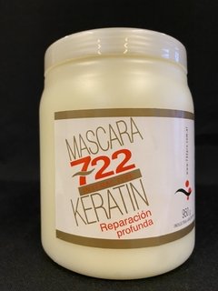 Baño de crema nutrición keratina 722