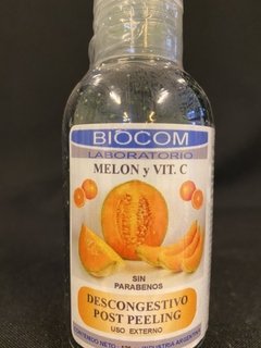 Gel descongestivo post peeling Biocom 