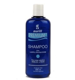 Shampoo premium Aurill cabellos débiles 