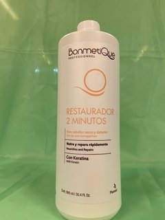 Restaurador 2 minutos bonmetique x 900 ml y por 350 ml 