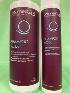 Shampoo acide bonmetique x 900 ml y 350 ml 