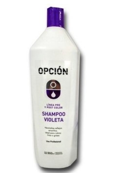 Shampoo violeta Opción 