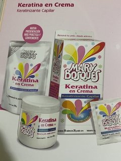 Baño de crema nutrición mary bosques de keratina 