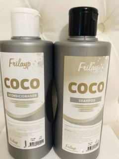 Shampoo y acondicionador coco y argan Frilayp 