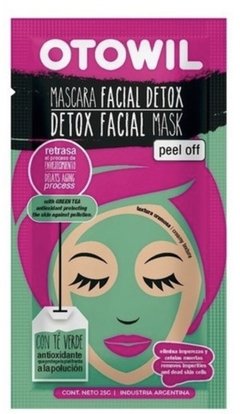 Mascara Facial Peel Off Otowil Efecto Detox Antioxidante 