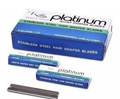 Filos Navaja Navajin Platinum Barberia Repuesto 