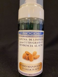 Espuma de limpieza cutis graso Biocom