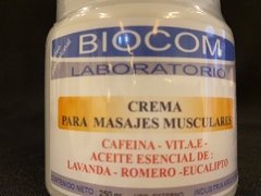 Crema masajes musculares Biocom