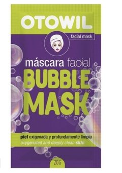 Máscara Facial Otowil Bubble Mask Piel Oxigenada Y Limp