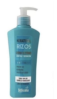 Crema para peinar rizos bellísima 