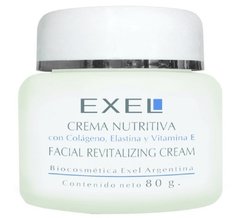 Crema nutritiva con colágeno elastina y vitamina E Exel 