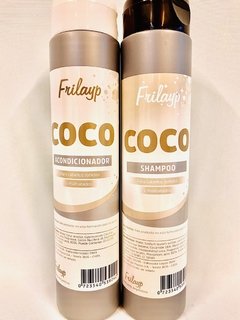 Shampoo y acondicionador de coco Frilayp