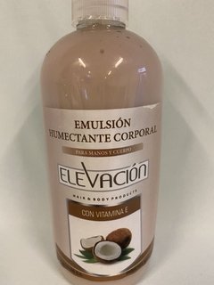 Emulsión humectante Corporal Elevacion