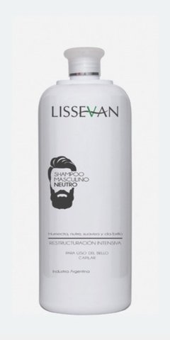 Shampoo masculino neutro Lissevan 