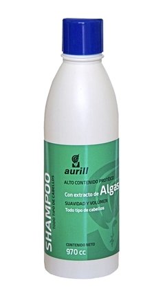 Shampoo Aurill de algas por litro 