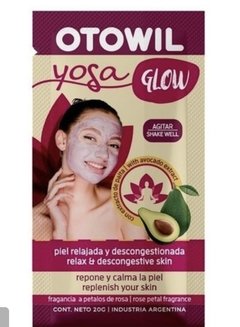 Mascara Facial Glow Otowil Yoga Relax  