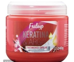 Baño de crema nutrición Frilayp argan y keratina 