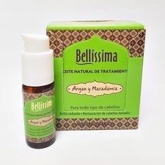 Aceite de argan y macadamia bellísima 