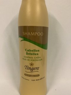 Shampoo Tingere cabellos débiles y con caída 