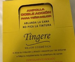 Ampolla Tingere doble acción abonada canas 