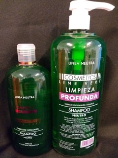  shampoo Line vert neutro cosmetic line 