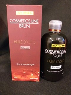 Shampoo line brun cosmetic line