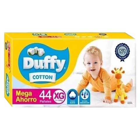 Pañales Bebes Duffy Cotton XG x28