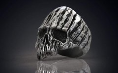 Anel de Prata Caveira - Skull Múmia - comprar online