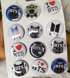 Boton da Banda Bts 4x4cm - comprar online