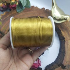 Fio Rabo de Rato/Fio de Seda 1 MM Pacote com 1m ou 10m Cores Dourado(amarelo queimado) - comprar online