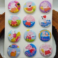 boton da peppa pig 4x4 cm - comprar online