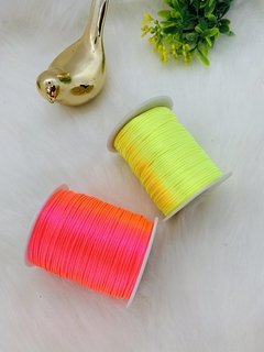 Fio de Seda 1 mm neon